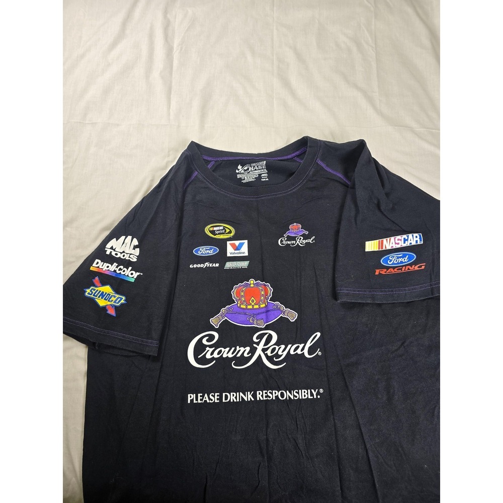 Chase Authentics Shirt Mens XL NASCAR Racing Matt Kenseth 17 Crown Royal Tee
